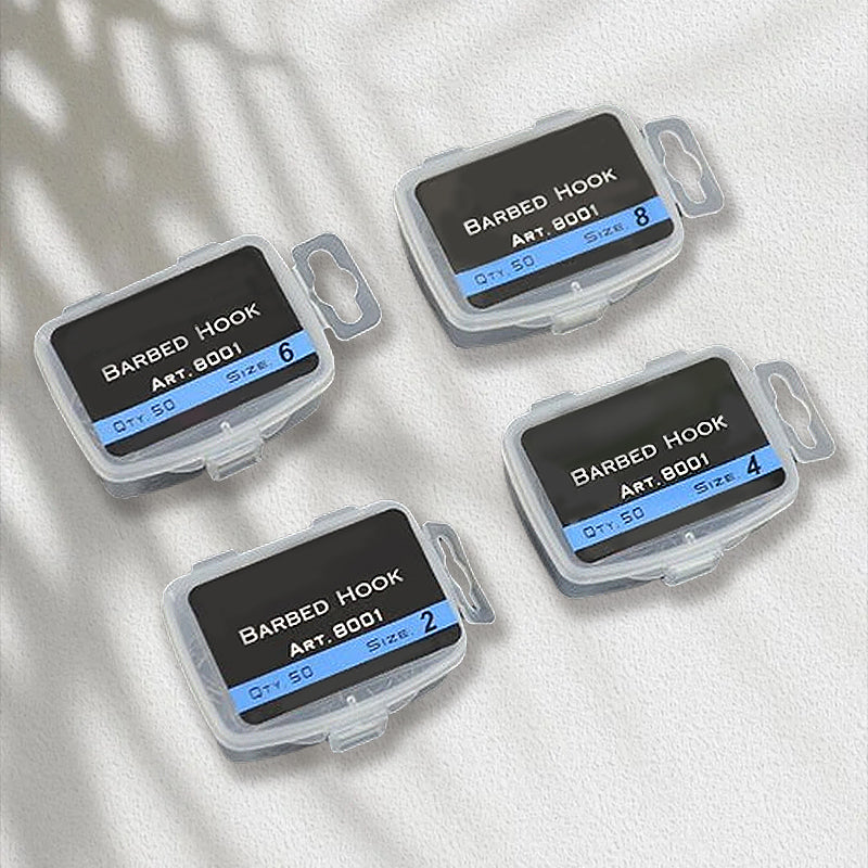 Professionelle Teflon-Angelhaken mit Widerhaken