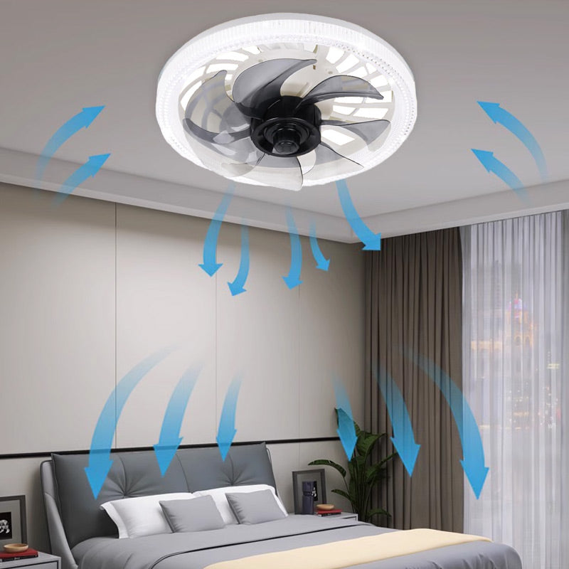 💥2-in-1 stummes, einstellbares Ventilatorlicht mit Fernbedienung