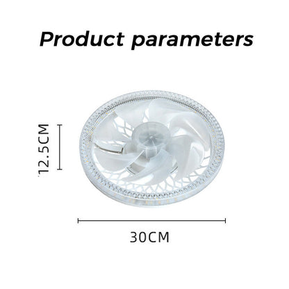 💥2-in-1 stummes, einstellbares Ventilatorlicht mit Fernbedienung