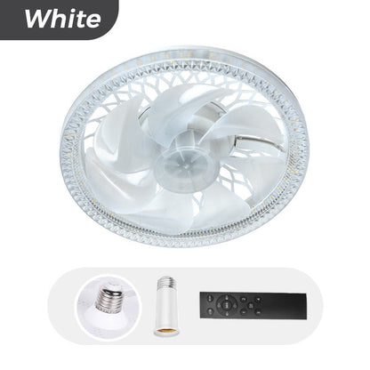 💥2-in-1 stummes, einstellbares Ventilatorlicht mit Fernbedienung
