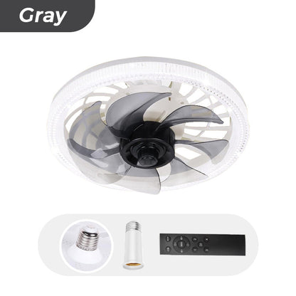 💥2-in-1 stummes, einstellbares Ventilatorlicht mit Fernbedienung