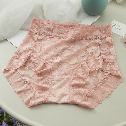 Spitzenhöschen mit hoher Taille für Damen