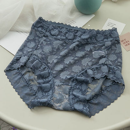 Spitzenhöschen mit hoher Taille für Damen