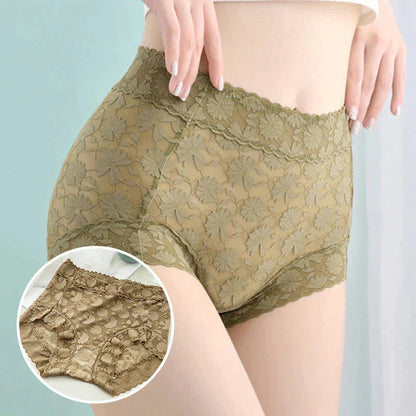 Spitzenhöschen mit hoher Taille für Damen
