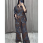 Two Piece Shirt and Trousers Set for Women
