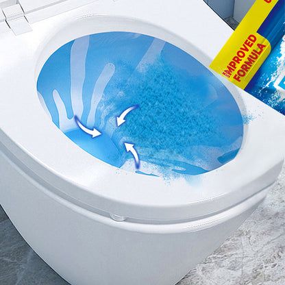 Schäumender Toilettenreiniger in Pulverform