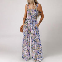 💕50% Rabatt🦋 Lässiger, ärmelloser Overall mit Aufdruck für Damen💕