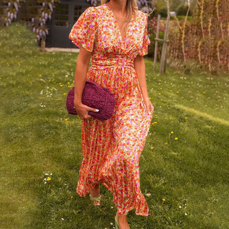 🌻Zeitlich begrenzt 50% RABATT🌻💖Süßes Vintage-Blumenkleid für Damen