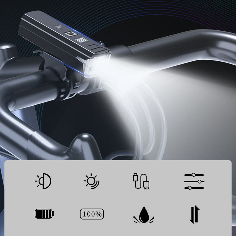 Intelligentes lichtempfindliches Fahrradlicht für nächtliches Fahren