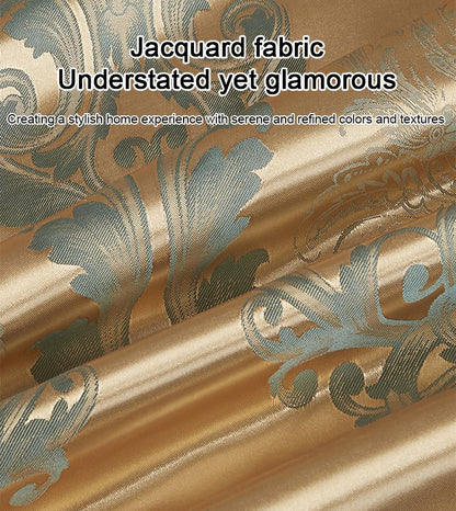 🔥Kostenloser Versand🔥Luxuriöse Satin-Jacquard-Bettwäsche in 4-teiliger Ausführung