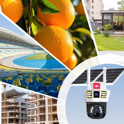 ✨🎥360° Smart Solar-Überwachungskamera mit Drei-Bildschirm-Überwachung🔥