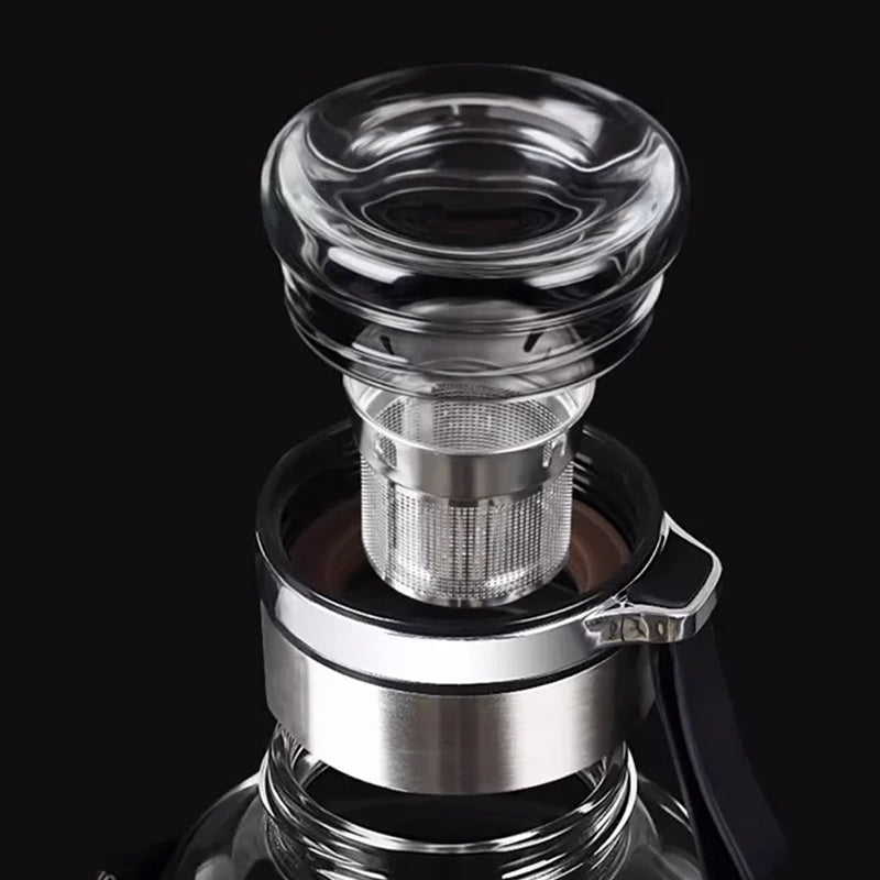 Tragbare Glaswasserflaschen mit großem Fassungsvermögen