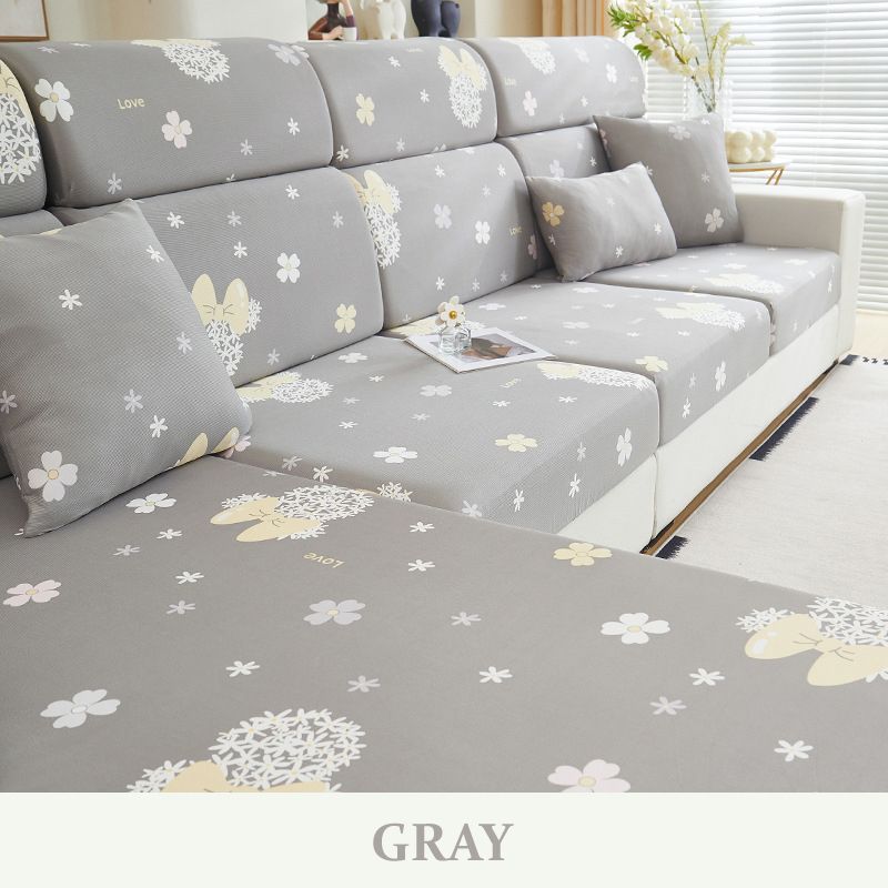 Sommerlich kühlender Sofabezug aus Eisseide