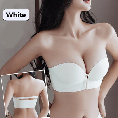 ⏳Begrenzte Zeit 50% Rabatt💥Damen-BH mit rutschfestem Frontverschluss und trägerlosem Design