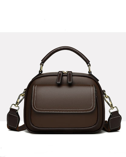 【🎊Produse noi 30% reducere】👜Elegant Double Layer Wide Strap Crossbody Handtasche