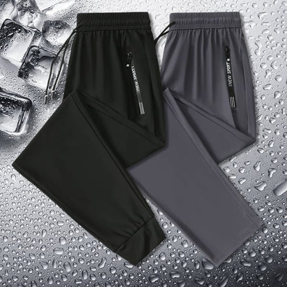 👖 50% RABATT! 🏃 Leichte Eis-Seide Sporthose für Herren – Atmungsaktiv, Kühlend & Perfekt für den Alltag ☀️