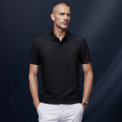 ✨Neu eingetroffen✨Sommerliches T-Shirt aus Eis-Seide für Herren