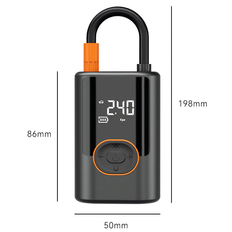 🌸Herbstschlussverkauf🌸Multifunktionaler tragbarer Autoreifenfüller mit Licht