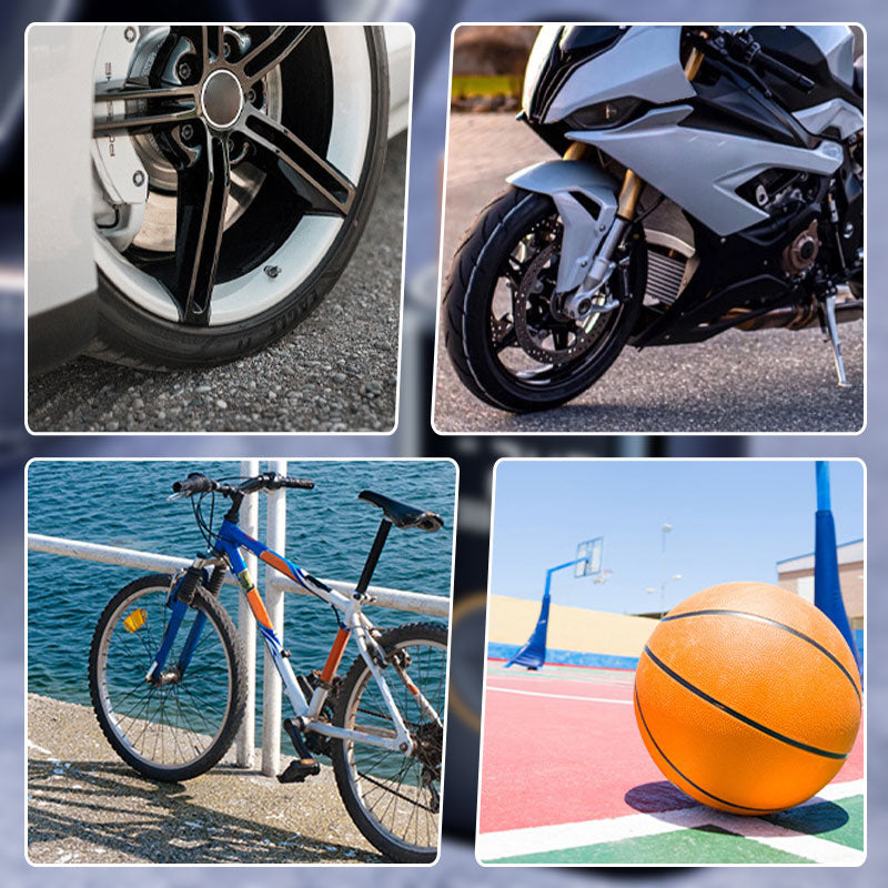 🌸Herbstschlussverkauf🌸Multifunktionaler tragbarer Autoreifenfüller mit Licht