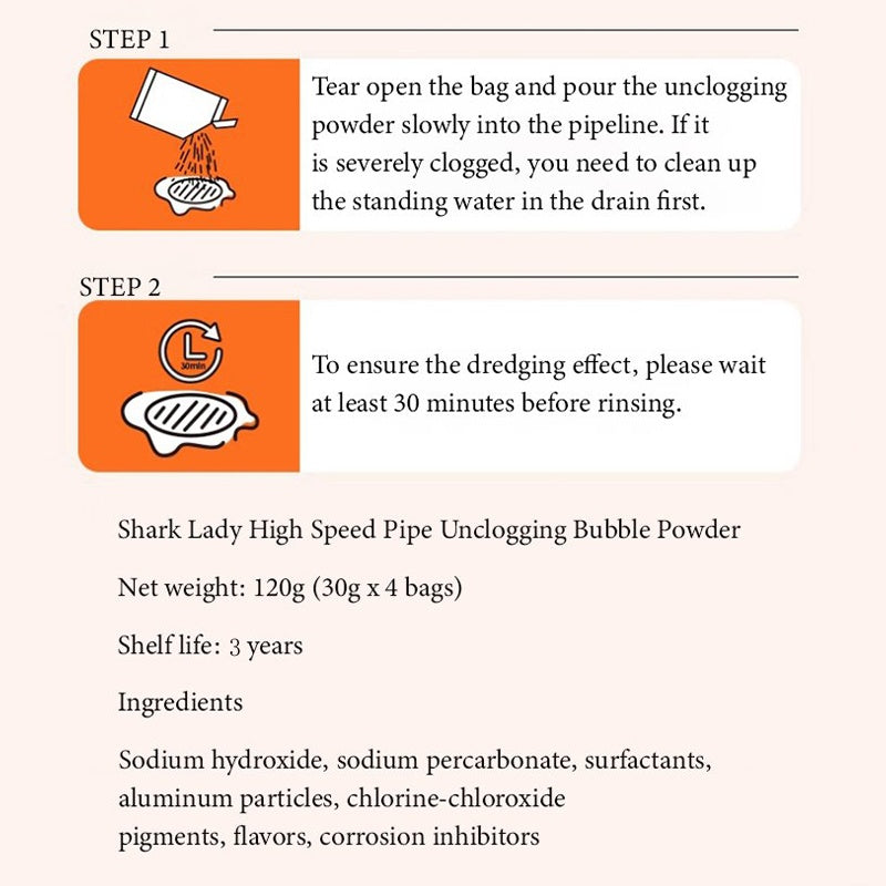 ⏳Zeitlich begrenztes Sonderangebot⌛✨ Universaler Abfluss-FREI Pulver PRO 💧