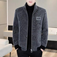 [Bestes Geschenk für Ihn] 😎Modische warme und lässige Stehkragenjacke für Männer✨
