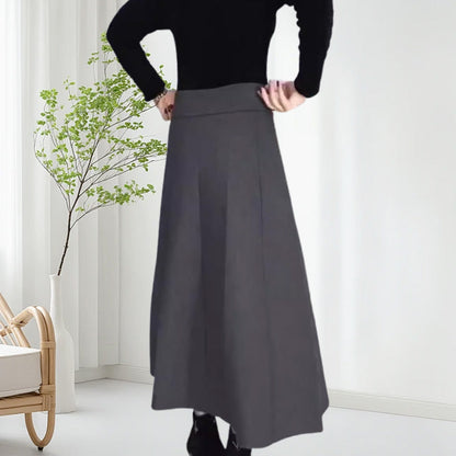 Das beste Geschenk von allen🎁Elastischer dicker langer Rock mit hoher Taille für Damen💖