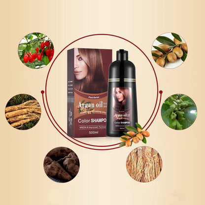 🔥 50% RABATT! 🔥 2-in-1 Color & Pflege Shampoo - Langanhaltende Haarfarbe mit Intensiver Pigmentierung 💁‍♀️✨