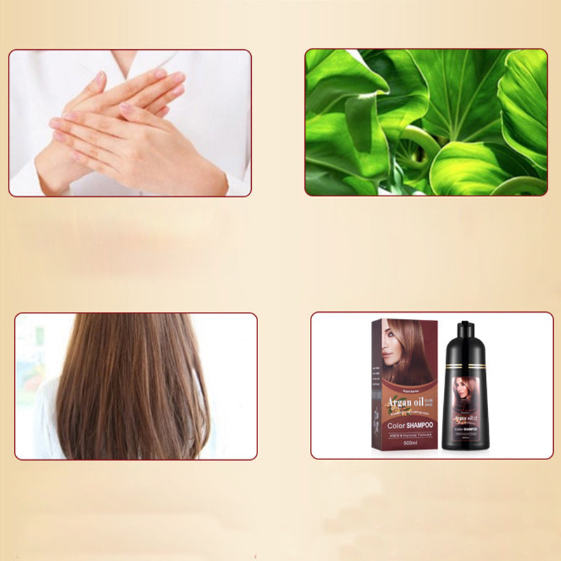 🔥 50% RABATT! 🔥 2-in-1 Color & Pflege Shampoo - Langanhaltende Haarfarbe mit Intensiver Pigmentierung 💁‍♀️✨