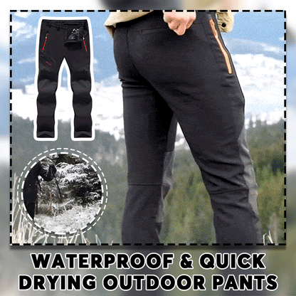 🙋‍♂️2025 Neues Upgrade🌟Wasserdichte & Schnell Trocknende Outdoorhose💧