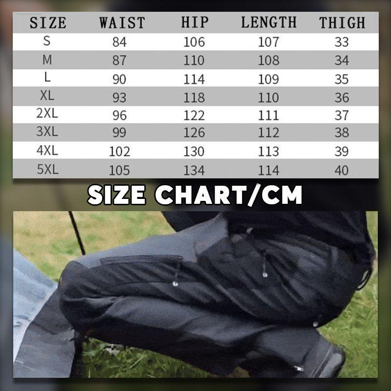 🙋‍♂️2025 Neues Upgrade🌟Wasserdichte & Schnell Trocknende Outdoorhose💧