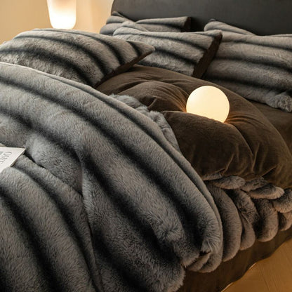 ✨Kostenloser Versand✨Zeitlich begrenzt 37%RABATT💕Die Milchvelours-Winterbettdecke - eine warme Umarmung in kalten Nächten