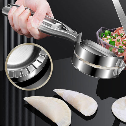 ✨🧑‍🍳Embellish Ihr Kochen - 👍Dauerhafte Edelstahl-Knödelform Clip