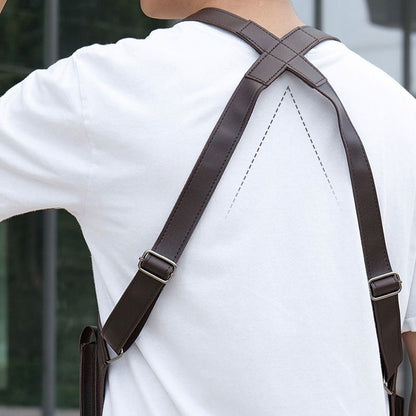 🎁😎Taktische Tasche mit Diebstahlschutz und mehreren Taschen sowie doppelter Schulterpartie für Herren