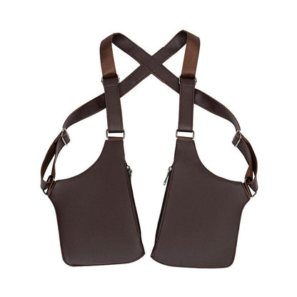 🎁😎Taktische Tasche mit Diebstahlschutz und mehreren Taschen sowie doppelter Schulterpartie für Herren