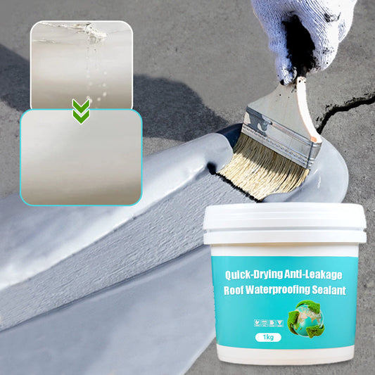 😎Quick-Drying Anti-Leakage Roof Waterproofing Sealant💧