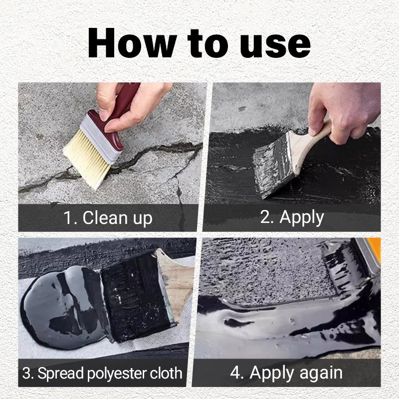 😎Quick-Drying Anti-Leakage Roof Waterproofing Sealant💧