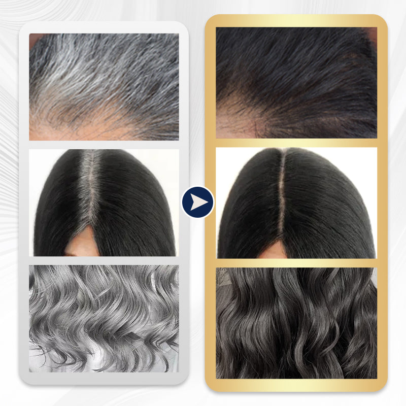 🍀Haarfärbecreme auf pflanzlicher Basis - Milde Formel, lang anhaltend