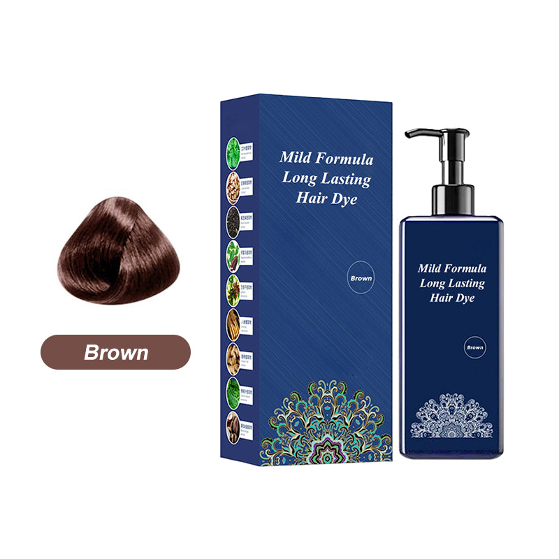 🍀Haarfärbecreme auf pflanzlicher Basis - Milde Formel, lang anhaltend