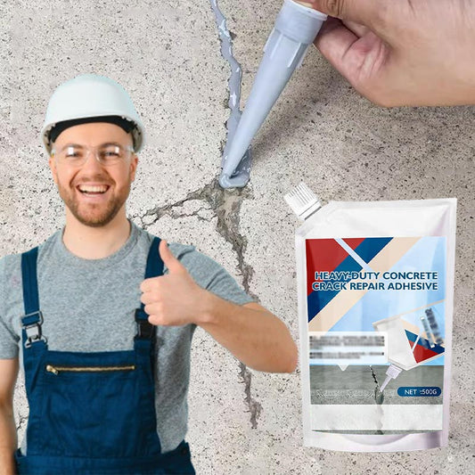 Hochleistungsfähiger Klebstoff zur Reparatur von Betonrissen💦🪛