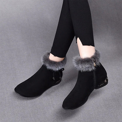 ❄️Winter Specials❄️ Modische, warme, dicke und rutschfeste Stiefelette für Frauen