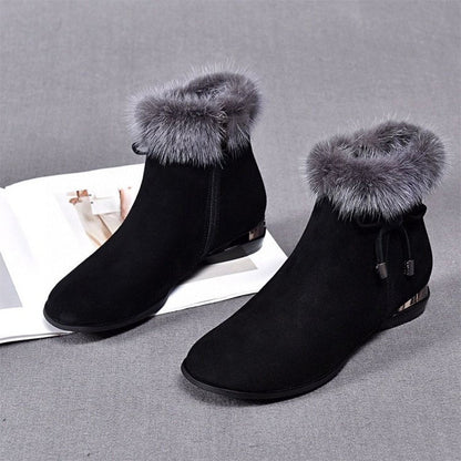 ❄️Winter Specials❄️ Modische, warme, dicke und rutschfeste Stiefelette für Frauen