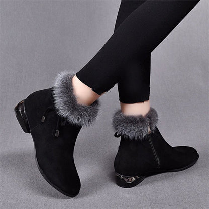 ❄️Winter Specials❄️ Modische, warme, dicke und rutschfeste Stiefelette für Frauen