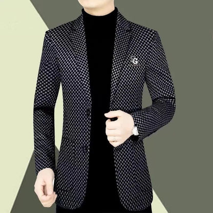 ❄️52 % Rabatt im Winter❄️Schlanke, legere Anzugjacke für Herren