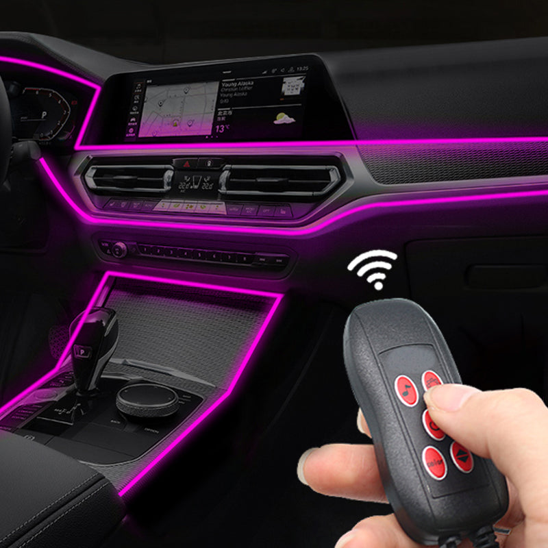 🎆✨Atmosphäre Neonstreifenlicht für Innenauto -Panel🚗