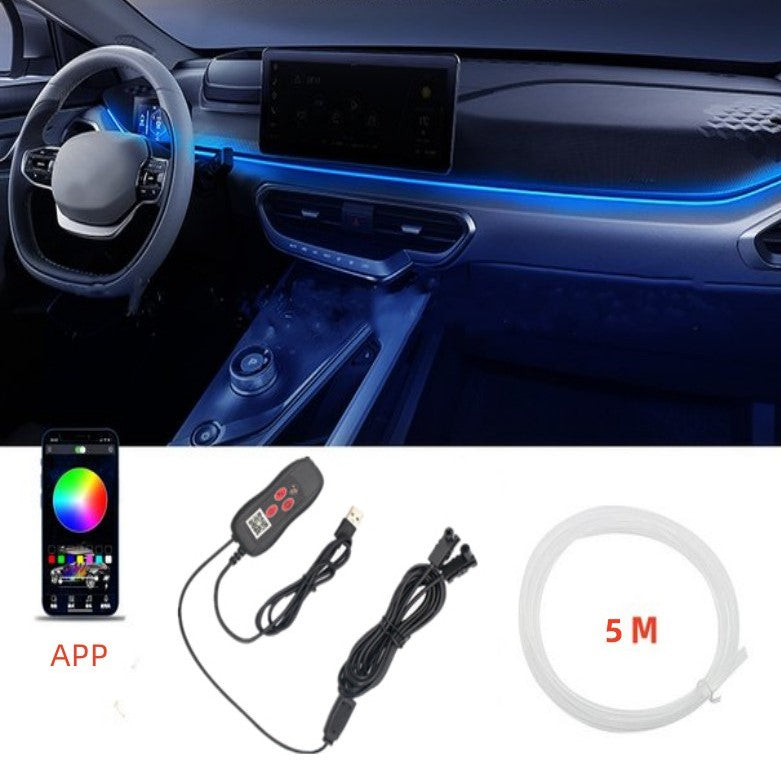 🎆✨Atmosphäre Neonstreifenlicht für Innenauto -Panel🚗