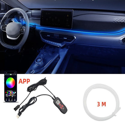 🎆✨Atmosphäre Neonstreifenlicht für Innenauto -Panel🚗