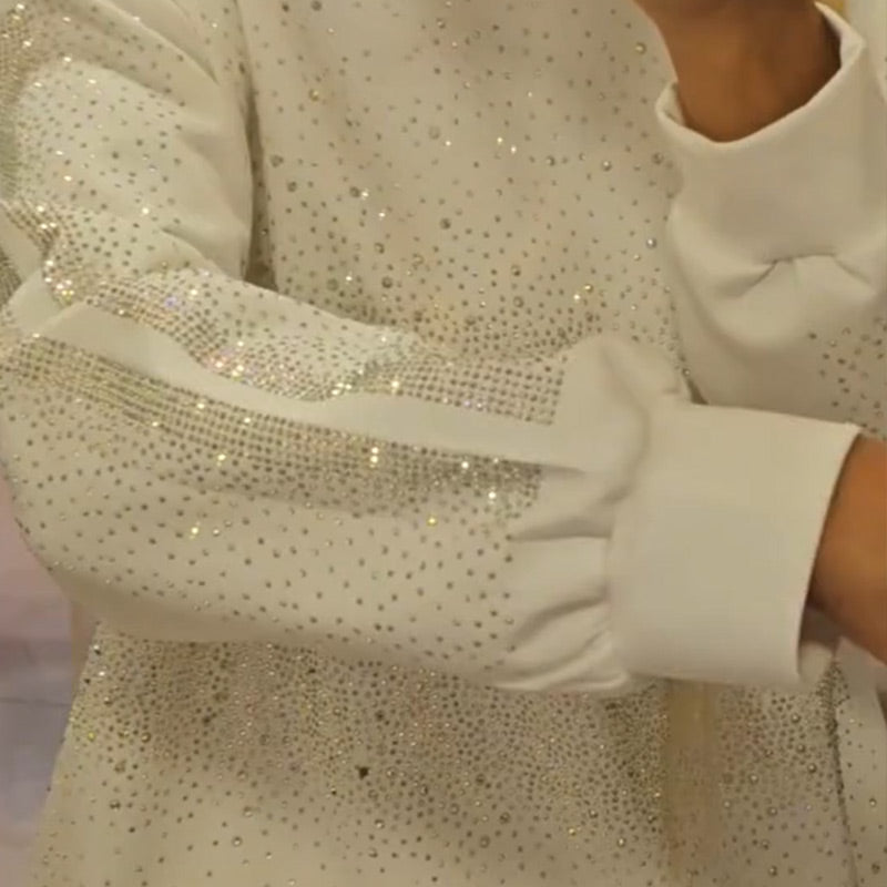 ✨Stilvoll und komfortabel✨Damenmode Glänzend Übergröße 2-Teiliges Set