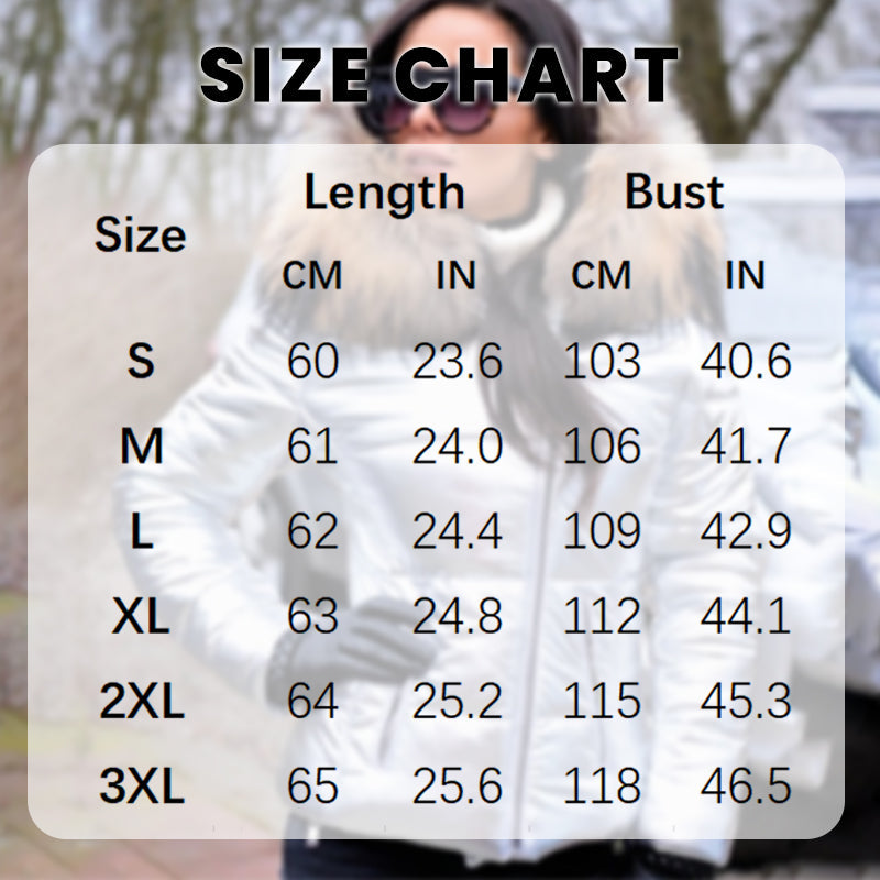 ❄️☃️Winter Special Offer-🔥🔥Damen lässige warme große Pelzkragen Kapuzenjacke