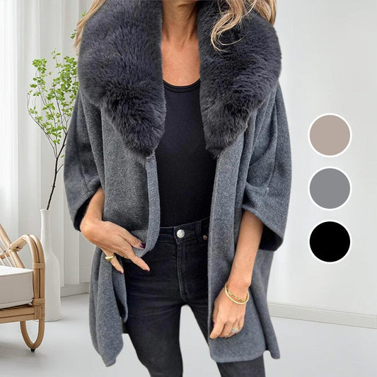 🔥Hot Sale 48% off 🧥Damen-Kunstfellkragen-Puffermantel