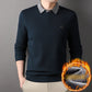 👍Falscher zweiteiliger warmer Strickpullover für Herren💥